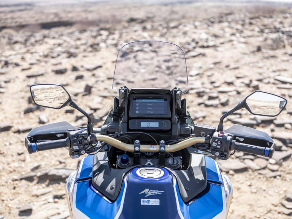 20YM Africa Twin Adventure Sports Handlebar svg+xml;charset=utf